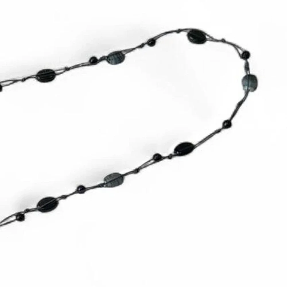Vintage Multicolored Long Beaded Necklace‎